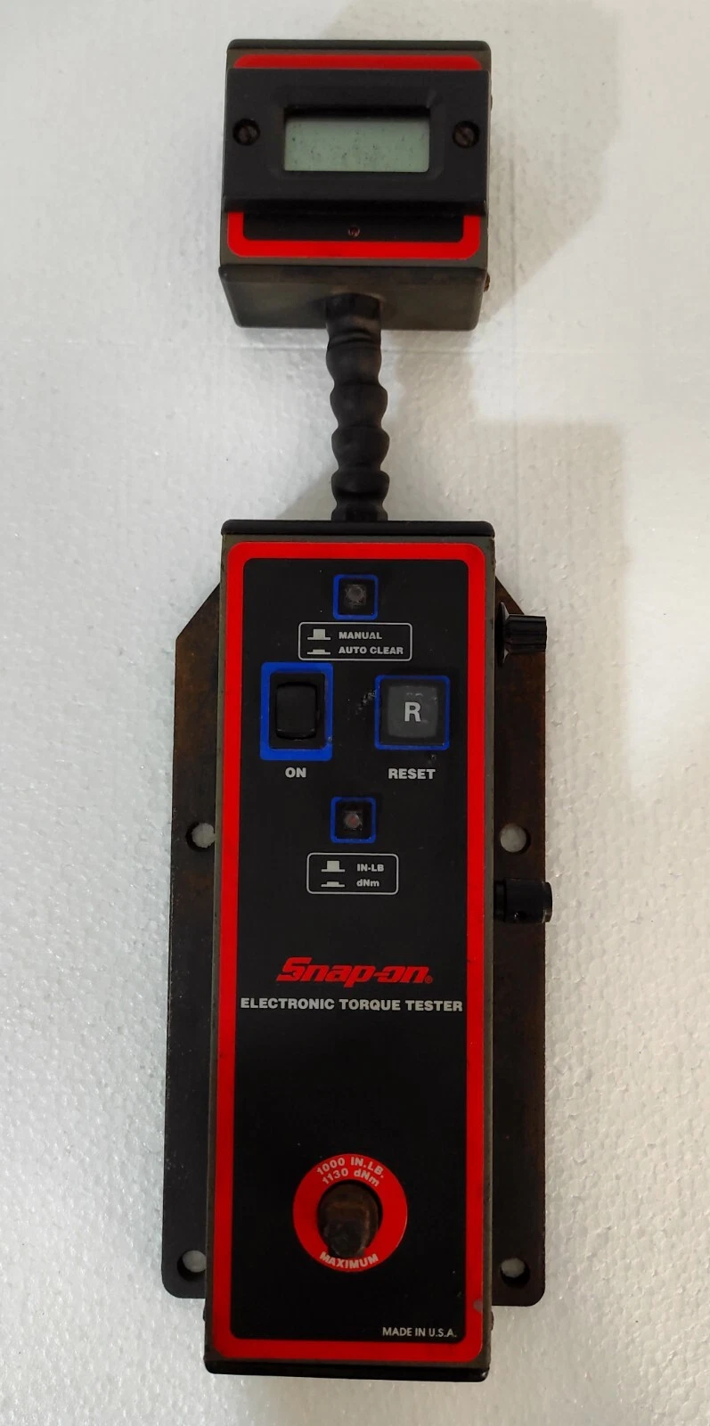 Snap-on Electronic Torque Tester 100-1000 in Lbs QC2ETT1000